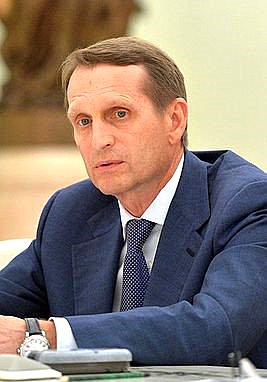 Нарышкин С.Е., Председатель Государственной Думы Федерального Собрания Российской Федерации шестого созыва