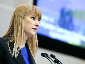 First Deputy Chairwoman of the Committee on International Affairs Svetlana Zhurova