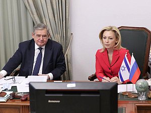 Member of the Committee on Budget and Taxes Nikolai Gonchar and Deputy Chairwoman of the State Duma Olga Timofeeva