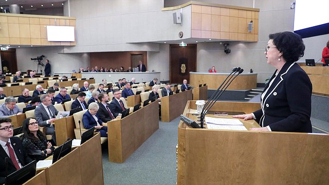 Исполняющий обязанности Председателя Счетной палаты РФ Галина Изотова