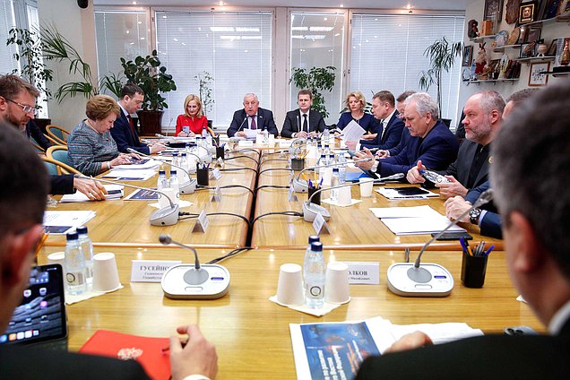 Встреча членов Комитета по развитию Дальнего Востока и Арктики с Министром по развитию Дальнего Востока и Арктики Алексеем Чекунковым
