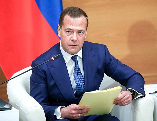 Кандидат на пост Председателя Правительства РФ Дмитрий Медведев