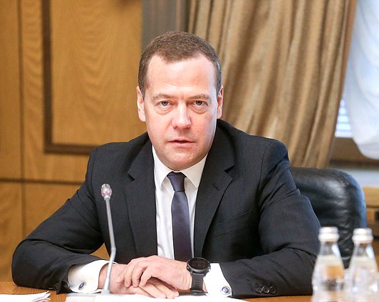 Кандидат на пост Председателя Правительства РФ Дмитрий Медведев